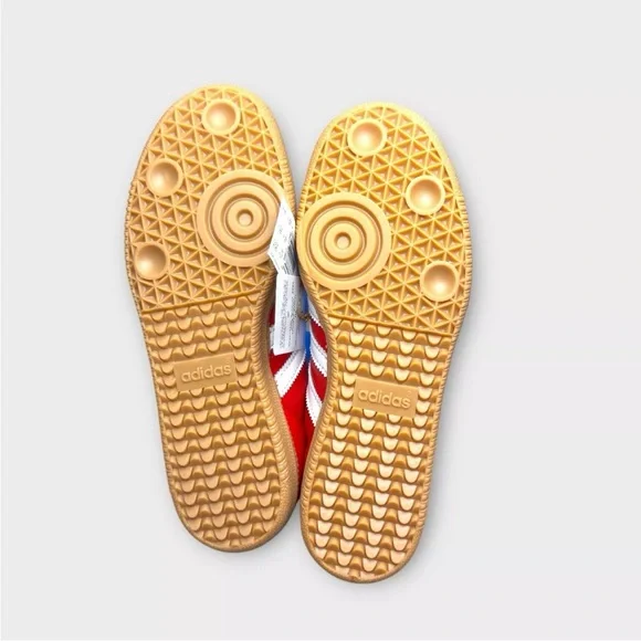 NEW Adidas Originals Samba OG Scarlet White IE6524  Women Size US6 UK4.5 Red - Picture 7 of 15